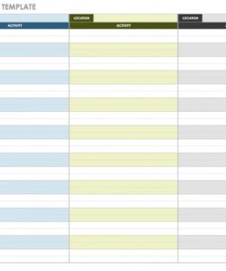 21 free event planning templates  smartsheet corporate event checklist template examples