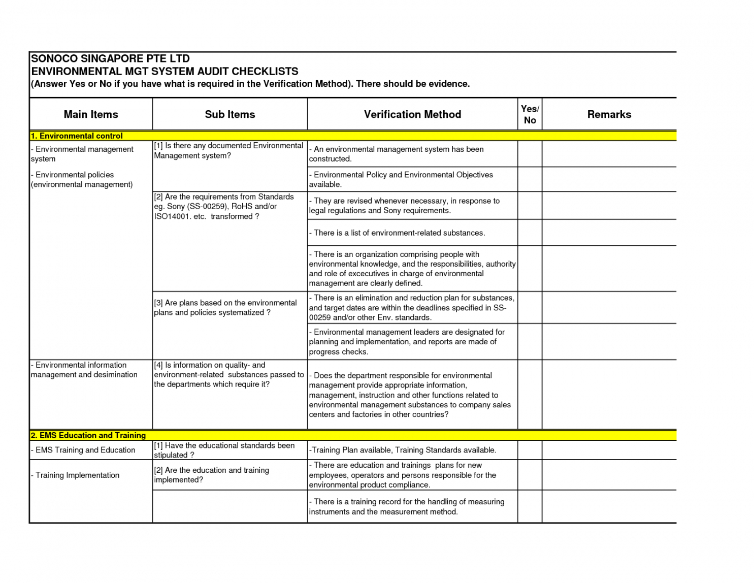5s audit checklist excel template qms ple free production example internal financial audit checklist template