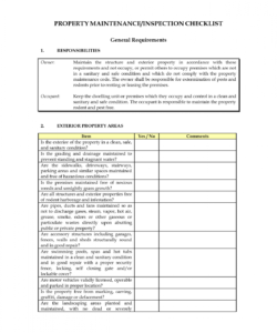 93 hotel checklist template  property safety and security hotel preventive maintenance checklist template samples