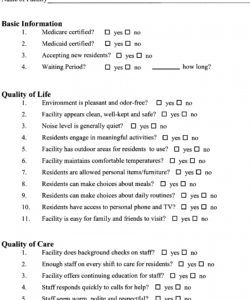 alliance for better long term care  nursing home checklist &amp;amp; words hospital discharge checklist template doc