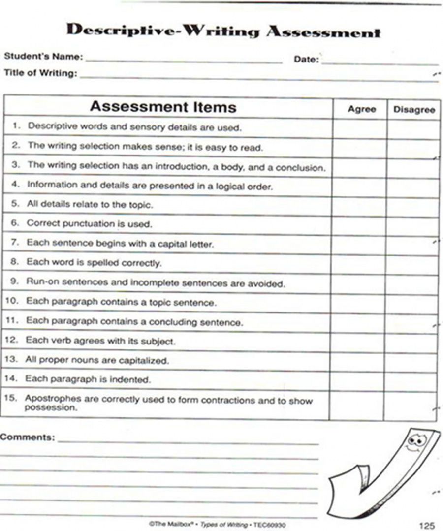 formative-assessment-checklist-template