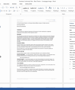 business continuity plan template ms wordexcel  templates forms business continuity checklist template examples