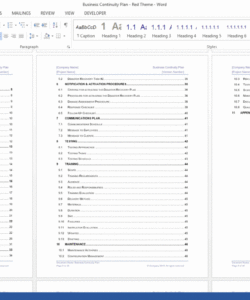 business continuity plan template ms wordexcel  templates forms business continuity plan checklist template excel