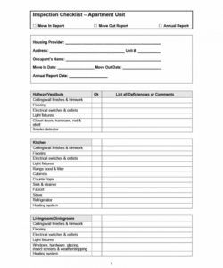 checklist template samples apartment turnover first new essential turnover checklist template examples