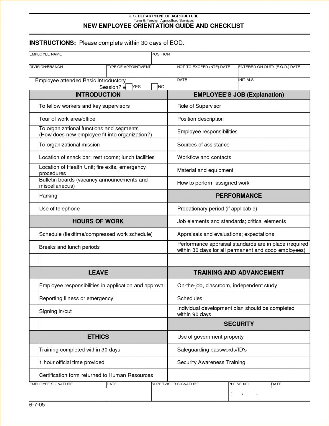 checklist template samples new hire forms in india examples free for orientation checklist template for new employee pdf