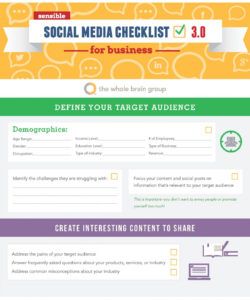 download free social media checklist template for your business social media checklist template pdf