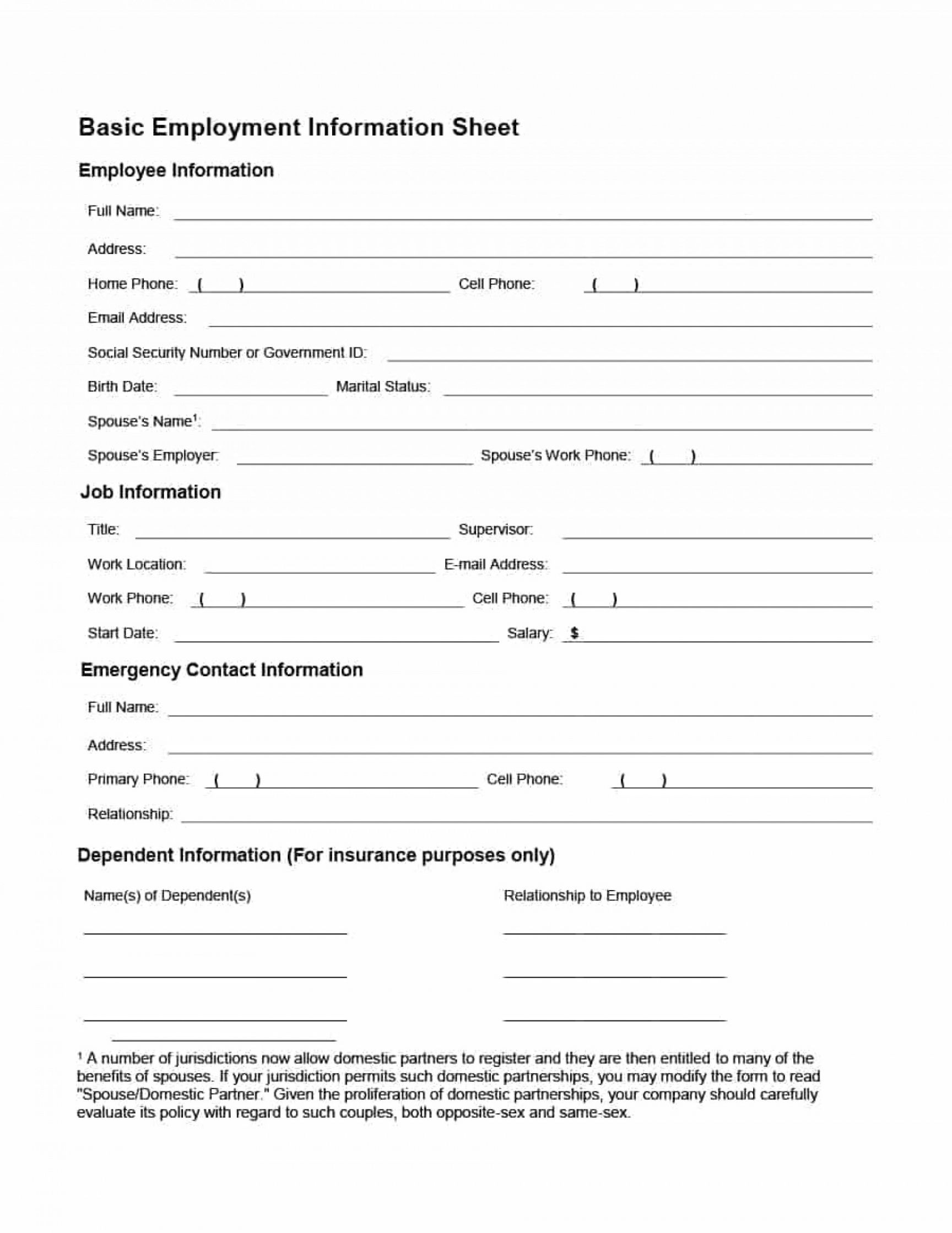 editable 007 employee personnel file template information form awesome ideas employee personnel file checklist template