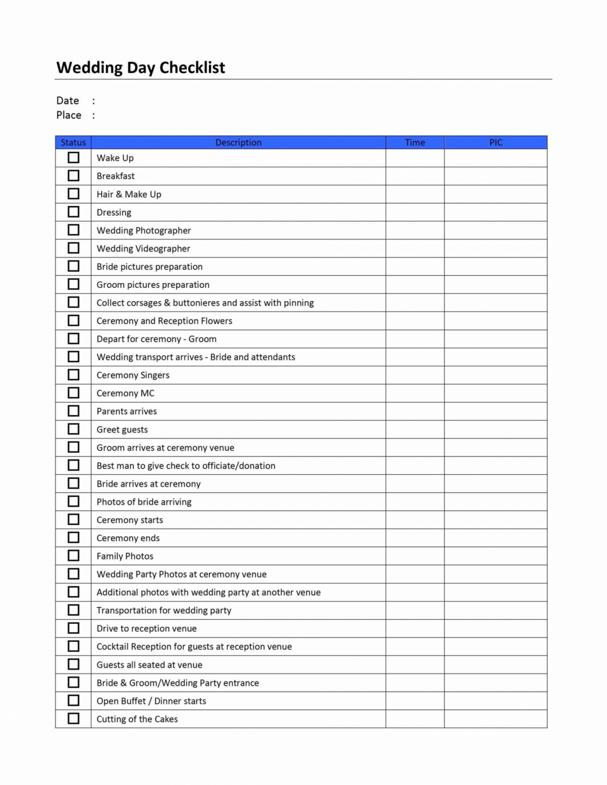 Editable 20 Wedding Venue Business Plan Template New Free Expense Sheet