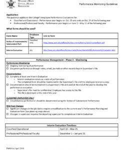 editable 9 performance management checklist examples  examples employee performance checklist template