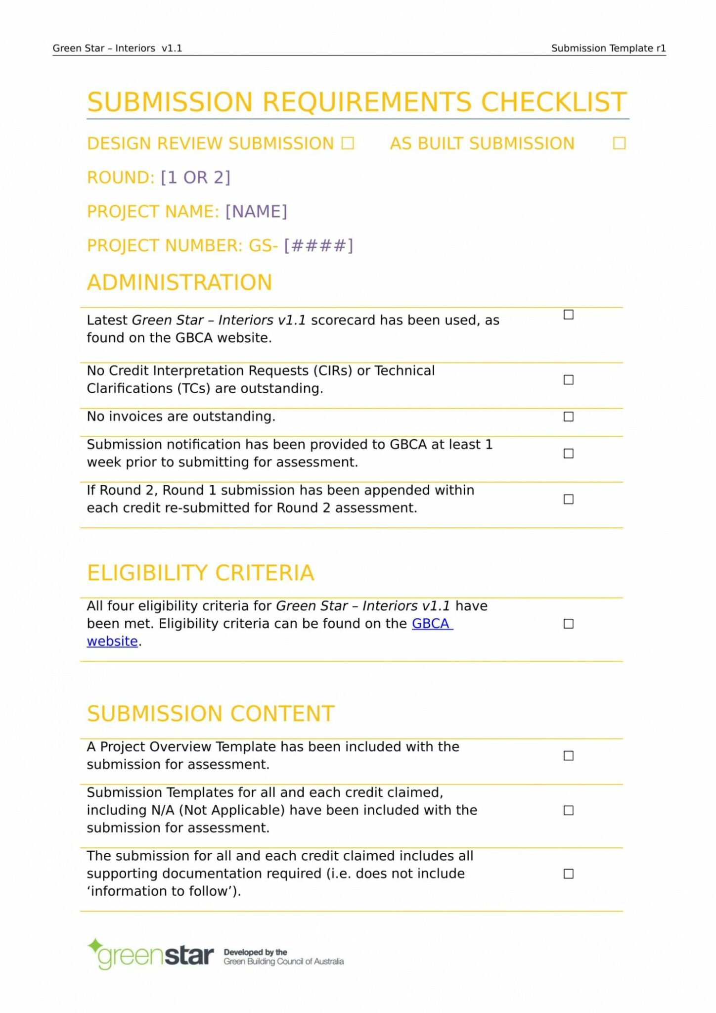 Editable 9 Project Requirement Checklist Examples Pdf Doc Examples