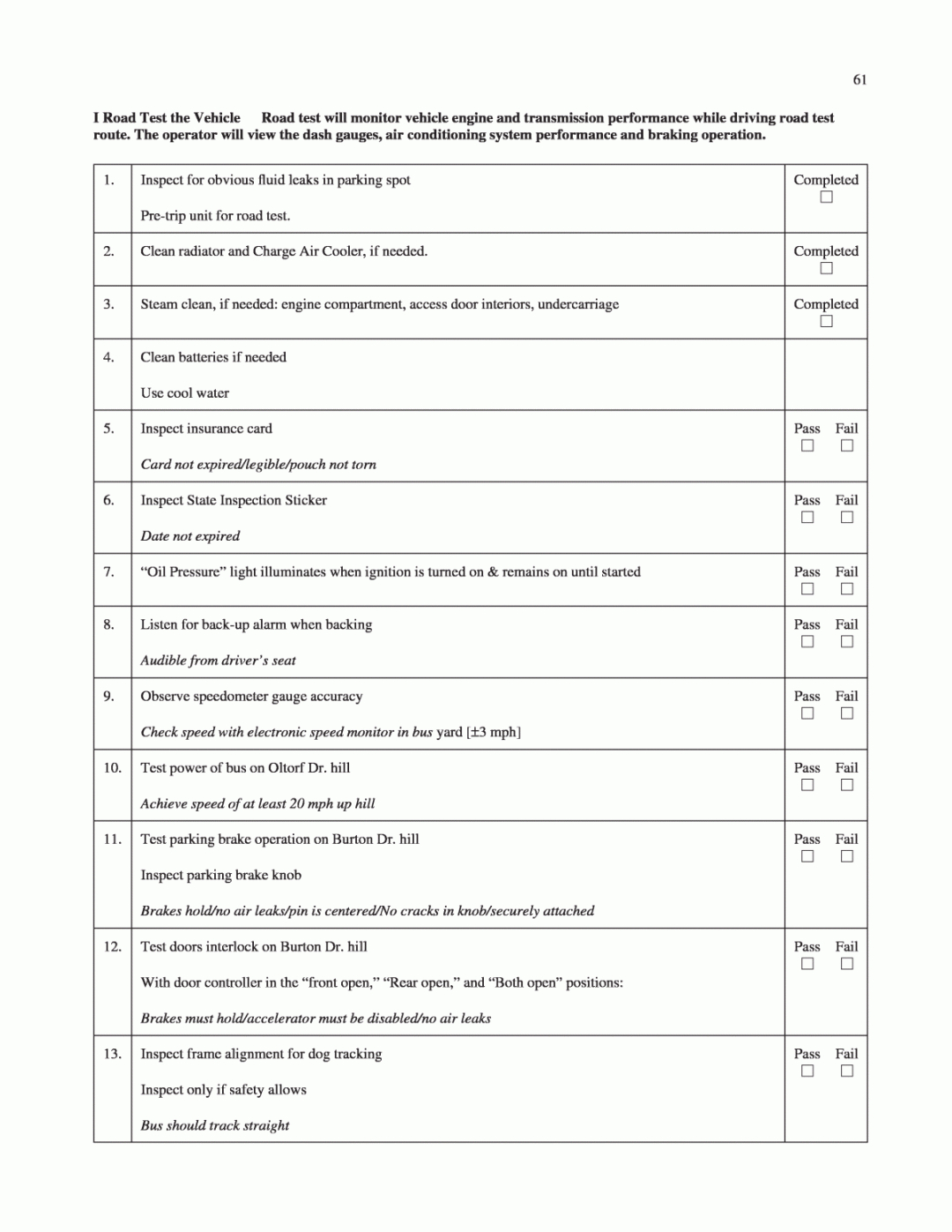 editable appendix f  sample preventive maintenance inspection checklist maintenance inspection checklist template pdf