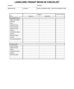editable move in out checklist for landlord tenant eforms e2 80 93 free tenant move in checklist template doc
