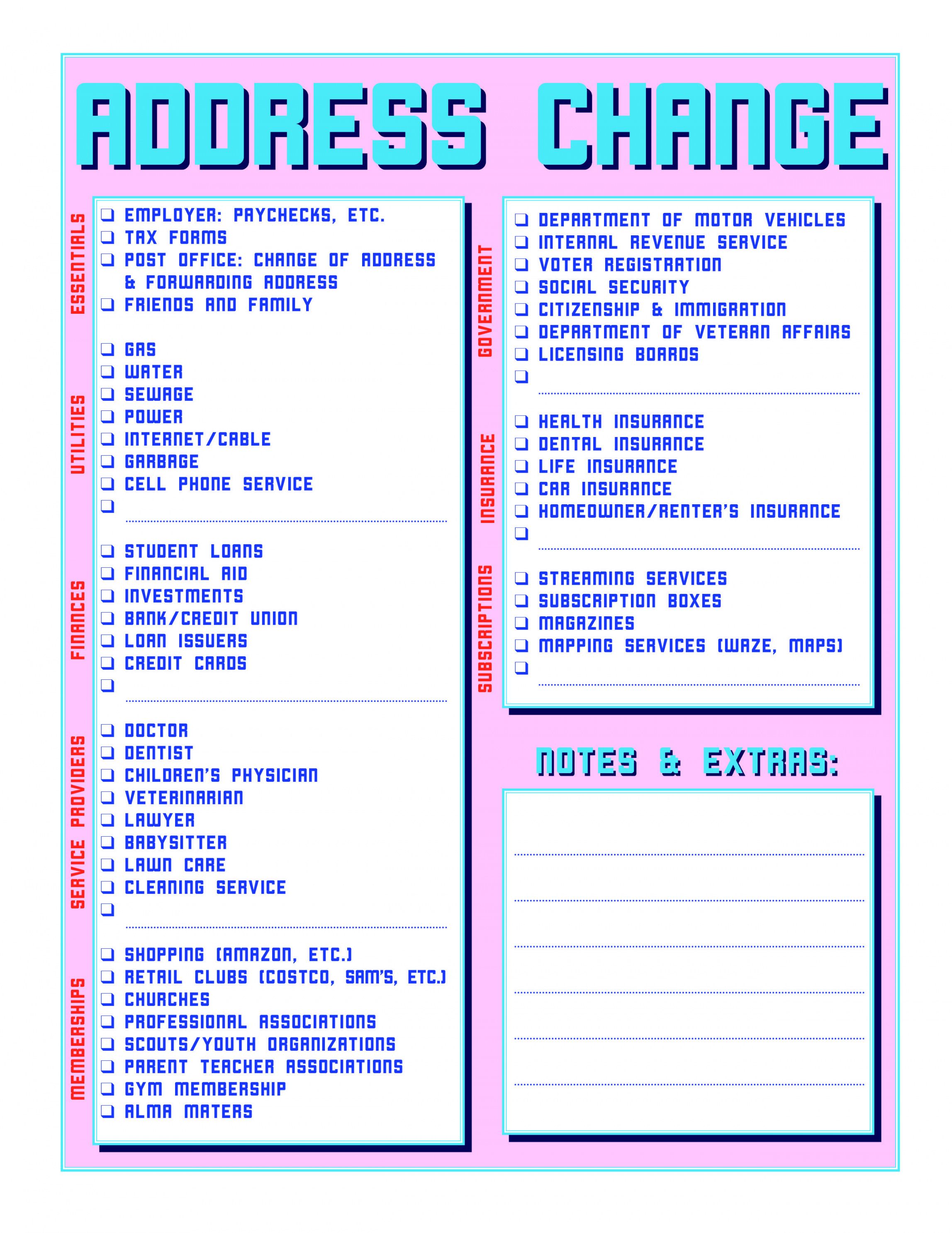 editable moving checklist utilities template samples free printable this house moving checklist template excel