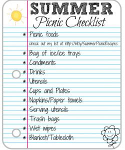 editable picnic checklist printable church planning template beach samples company picnic checklist template doc