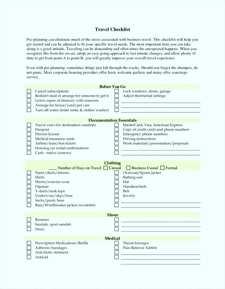 editable-travel-checklist-plate-samples-excel-form-business-word-agent