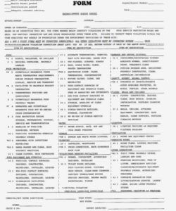 food safety checklist inspection form  denmarimpulsar  form food safety inspection checklist template examples