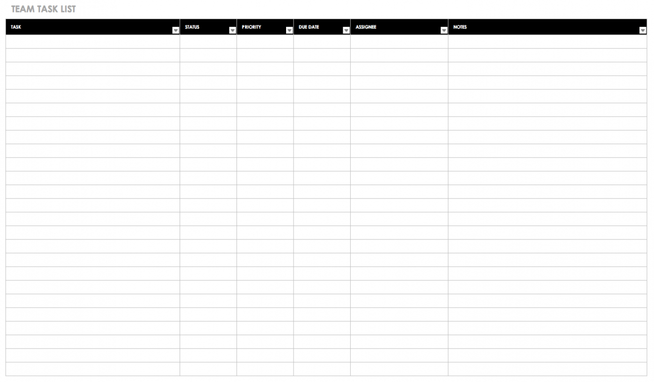 free 30 free task and checklist templates  smartsheet checklist with boxes template examples