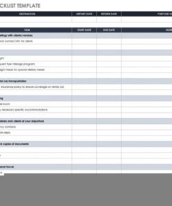 free 30 free task and checklist templates  smartsheet technical checklist template