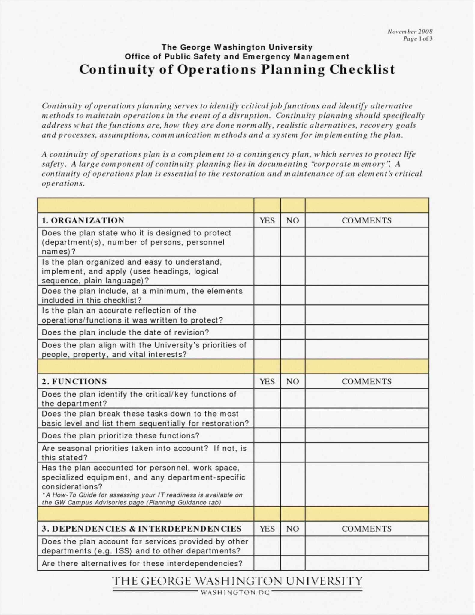 time out procedure checklist