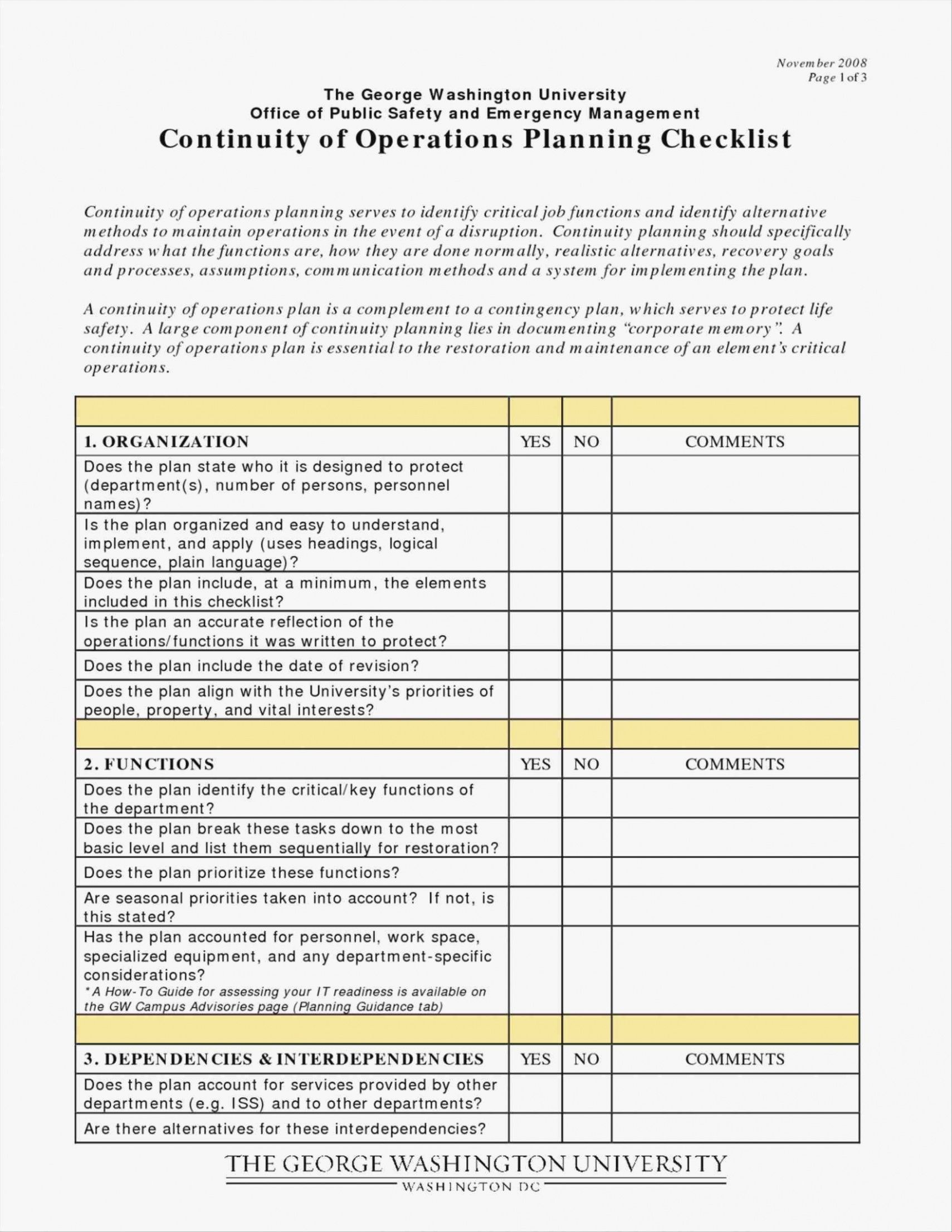 Warehouse Inspection Checklist Template GA08003 First Aid Kit