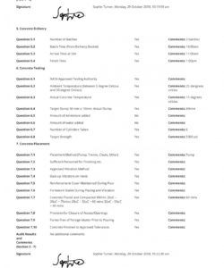 free construction quality control checklist template pdf audit for quality control checklist template construction