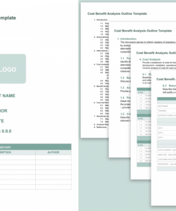 free cost benefit analysis templates smartsheet operation cost analysis template doc