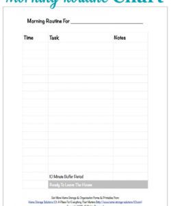 free free printable morning routine chart {plus how to use it} daily routine checklist template doc