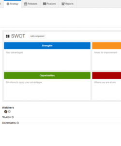 free free swot analysis templates  aha! portfolio analysis template excel