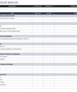 free free task and checklist templates  smartsheet work checklist template excel examples