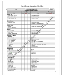 free hotel room maintenance checklist pdf guest preventive daily hotel preventive maintenance checklist template doc