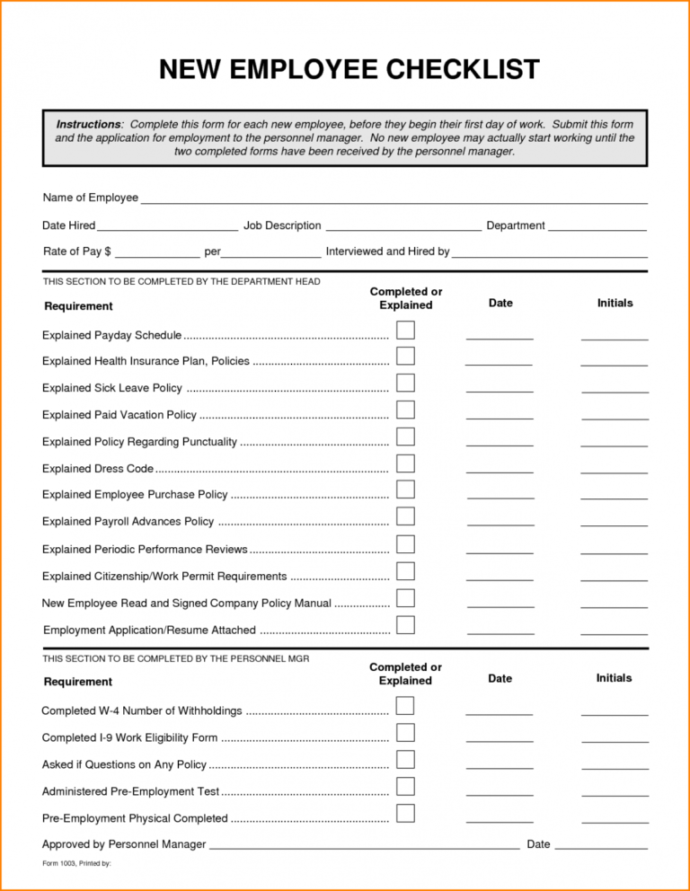 50-useful-new-hire-checklist-templates-forms-templatelab