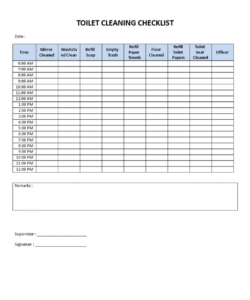 free public restroom cleaning checklist  templates at public restroom cleaning checklist template excel