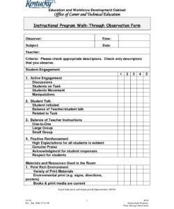free teacher observation form behavior checklist for students template formative assessment checklist template excel