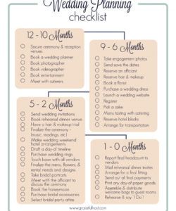 free the knot wedding checklist template samples printable