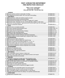 free warehouse safety checklist template excel osha  martinforfreedom warehouse safety inspection checklist template excel