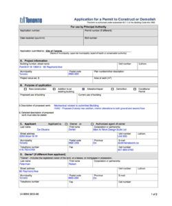 hvac permit application  process street building permit checklist template excel