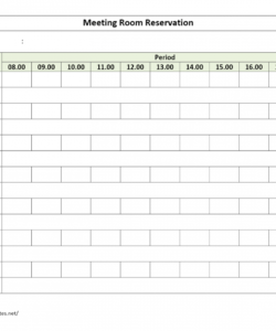 meeting room reservation form meeting room checklist template samples