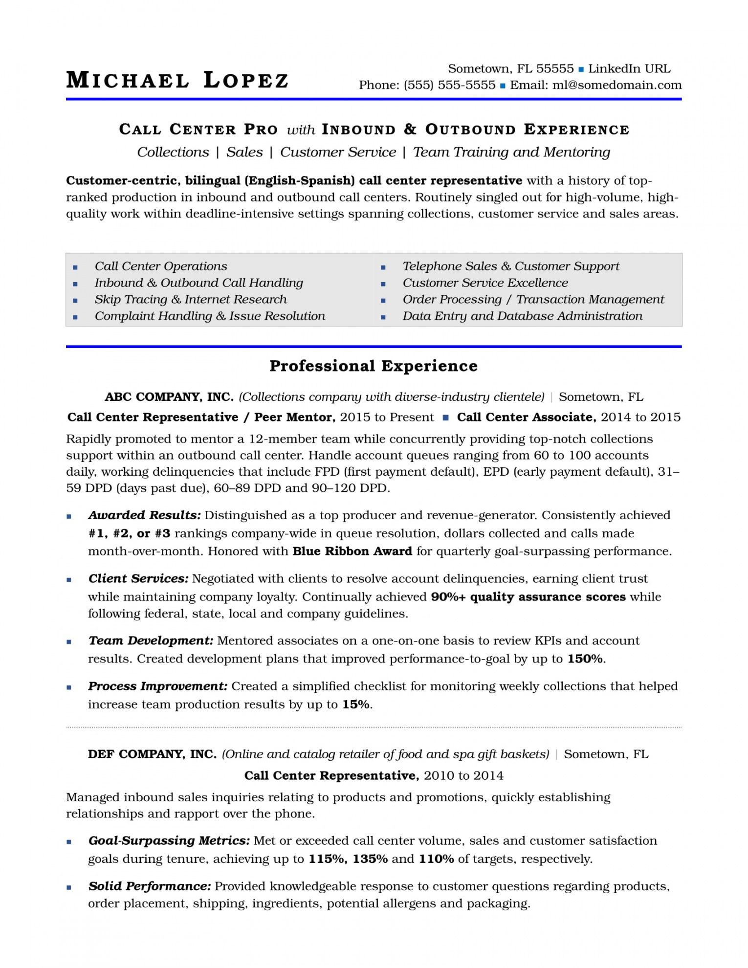 Sales Director Resume Sample Monster Com