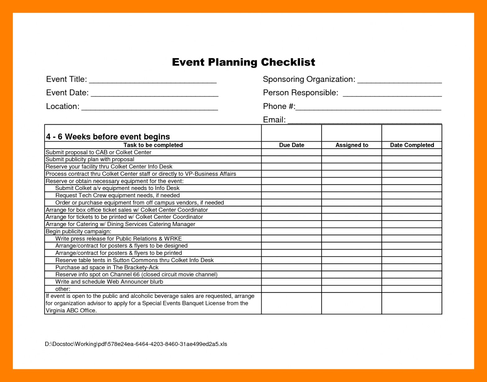 printable charity golf tournament planning checklist template samples free golf tournament checklist template doc
