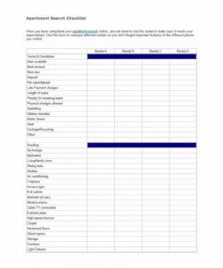 printable checklist template samples apartment rental pdf inventory rental inventory checklist template