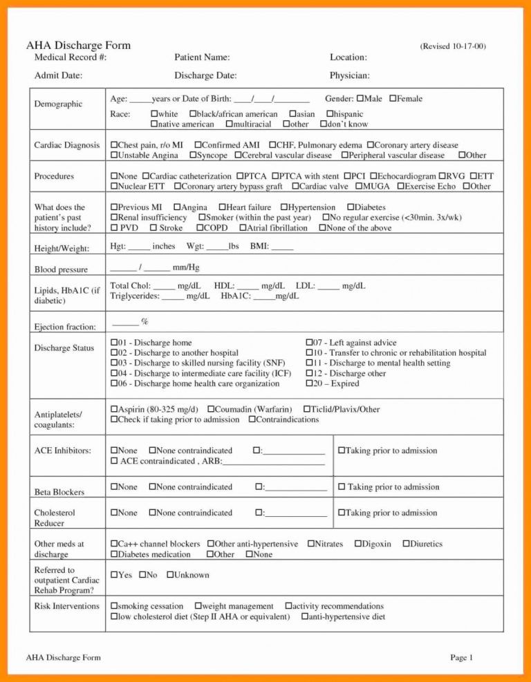 Printable Checklist Template Samples Arge Planning Form Nursing Home ...