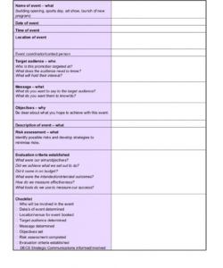 printable checklist template samples pin by ipztar on mtc14 event planning meeting planning checklist template examples