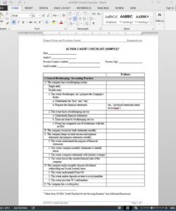 printable financial audit checklist template  ac10503 internal financial audit checklist template examples