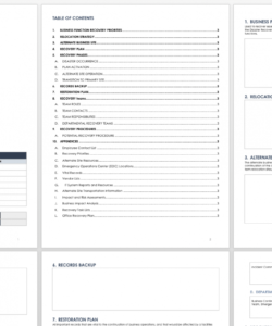 printable free business continuity plan templates  smartsheet business continuity checklist template pdf