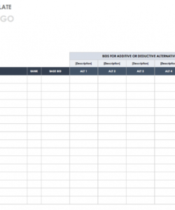 printable free price comparison templates  smartsheet competitor price analysis template doc