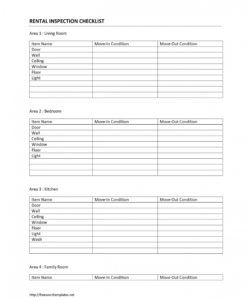 printable home rental inspection checklist rental house inspection checklist template