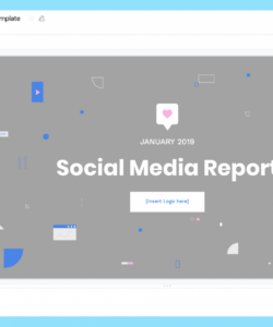 printable how to build a monthly social media report social media analysis report template