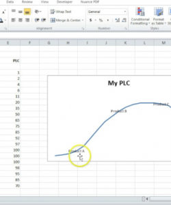 printable how to make the product life cycle plc in excel product life cycle analysis template example