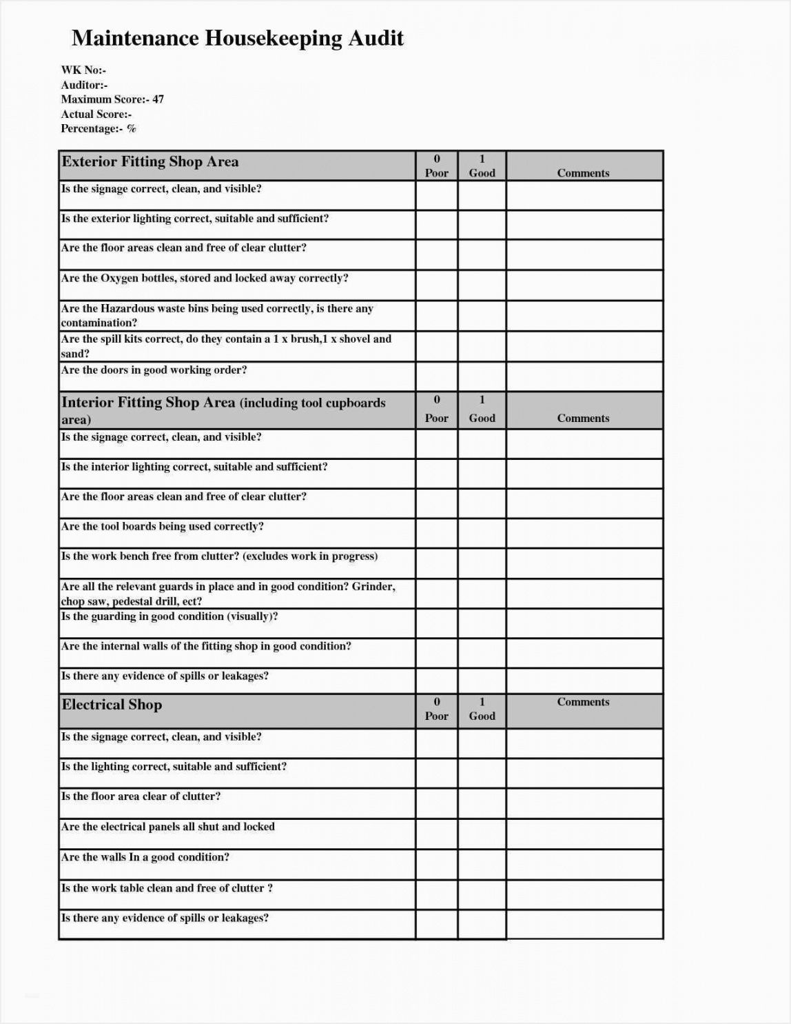 printable lovely cleaning checklist template graphics autos masestilo housekeeping inspection checklist template pdf