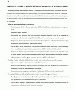 printable network ity checklist template patrol office format for web security patrol checklist template excel